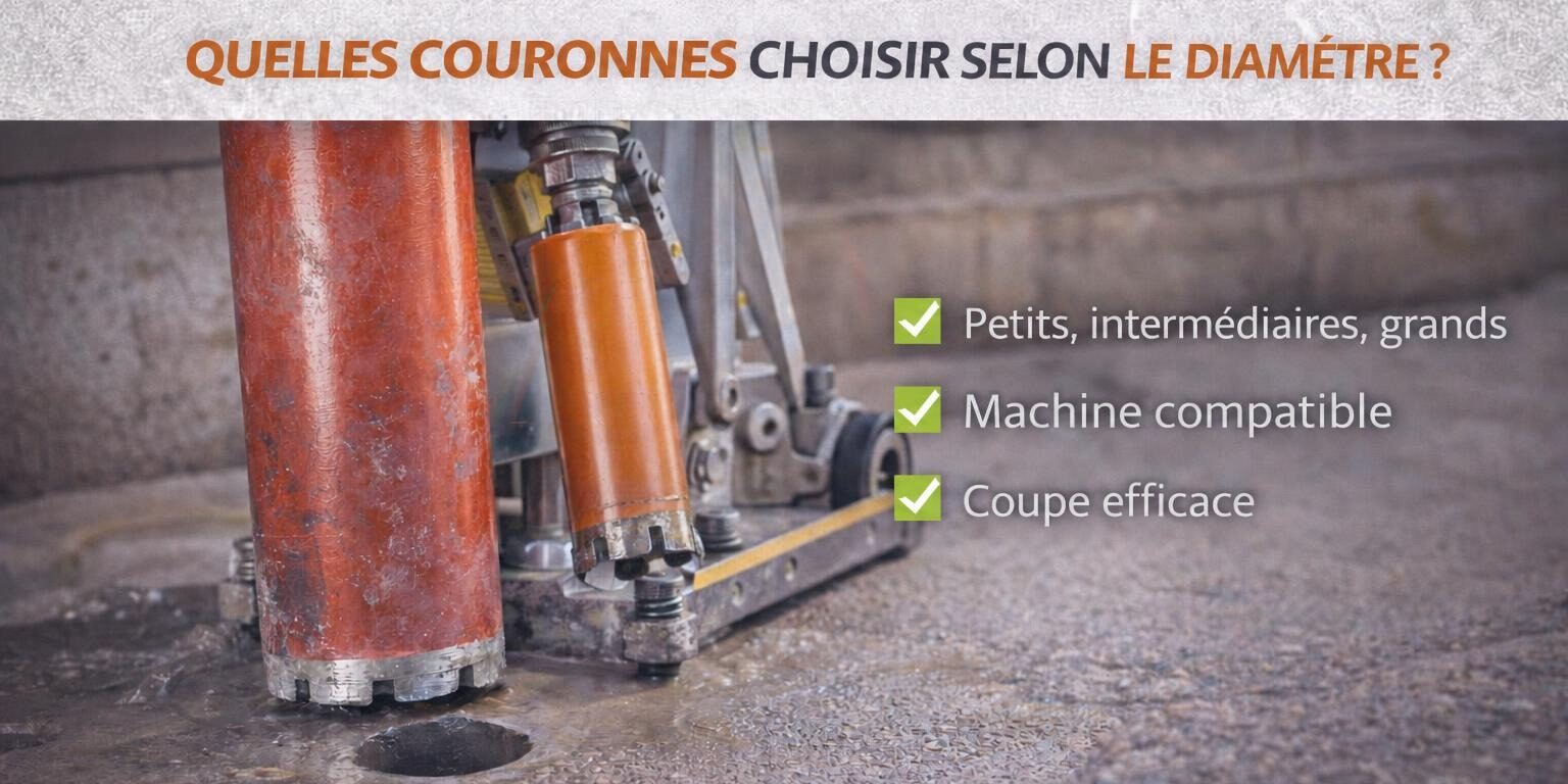 Carottage béton armé : quelles couronnes choisir selon le diamètre ? – DISTRIDIAM