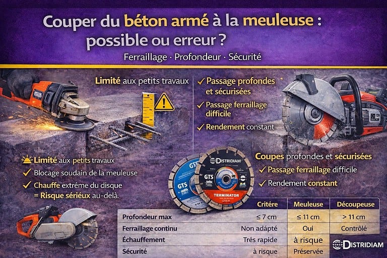 Carottage ou sciage : quelle méthode est la plus propre sur chantier ? – DISTRIDIAM