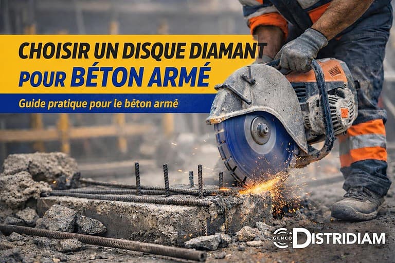 Comment choisir un disque diamant pour béton armé | DISTRIDIAM – DISTRIDIAM