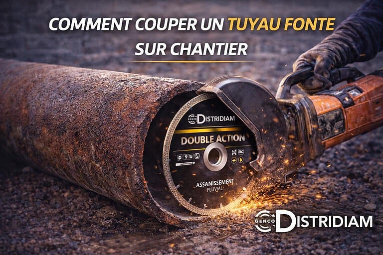 Comment couper un tuyau fonte sur chantier – DISTRIDIAM