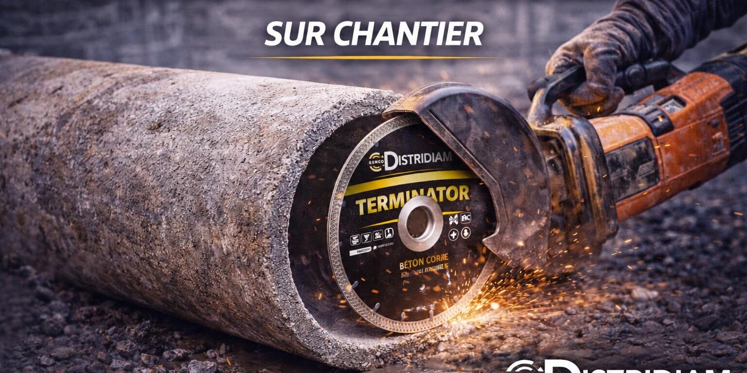Comment couper une buse béton sur chantier – DISTRIDIAM