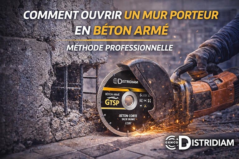 Comment ouvrir un mur porteur en béton armé : méthode professionnelle – DISTRIDIAM