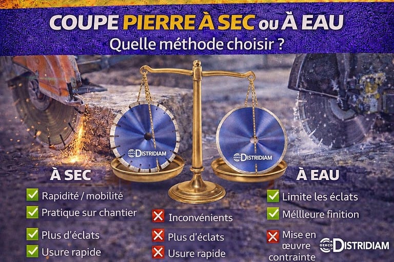 Coupe pierre à sec ou à eau : quelle méthode choisir ? – DISTRIDIAM