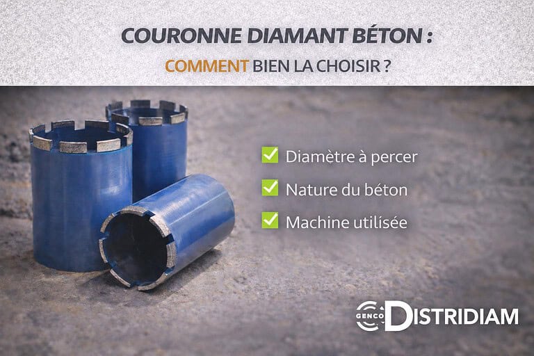 Couronne diamant béton : comment bien la choisir ? – DISTRIDIAM