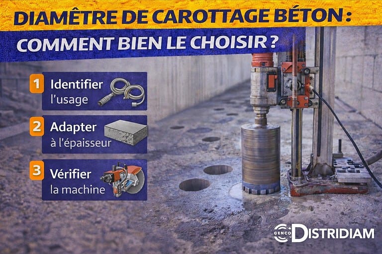 Diamètre de carottage béton : comment bien le choisir ? – DISTRIDIAM