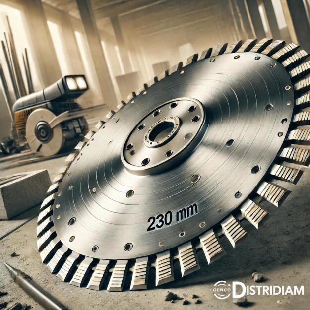Disque Diamant 230 mm : La Solution Idéale pour les Travaux de Coupe Intensifs – DISTRIDIAM