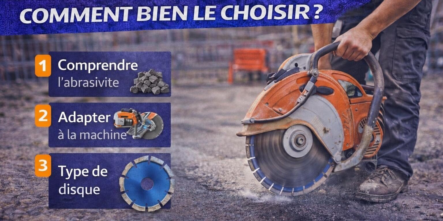 Disque diamant asphalte : comment bien le choisir ? – DISTRIDIAM