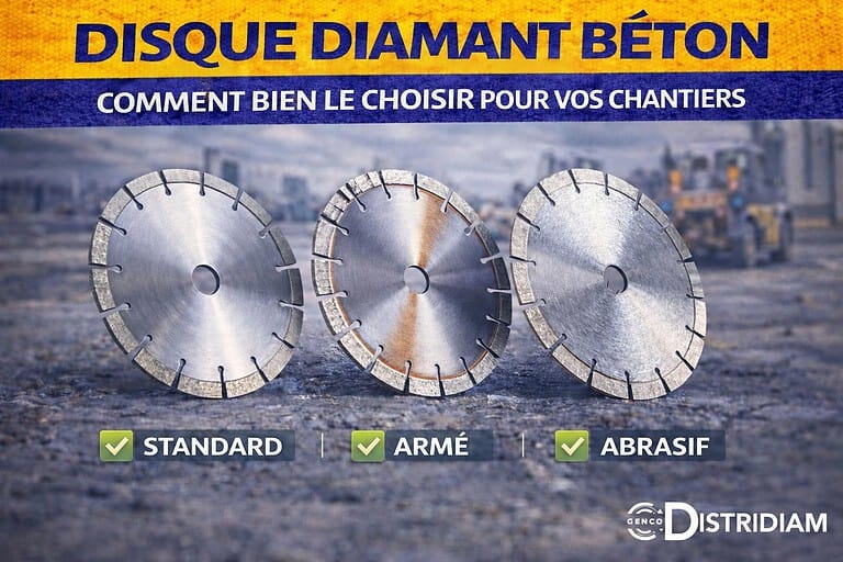 Disque diamant béton : comment bien le choisir pour vos chantiers – DISTRIDIAM