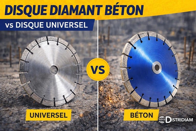 Disque diamant béton ou disque universel : quelles différences ? – DISTRIDIAM