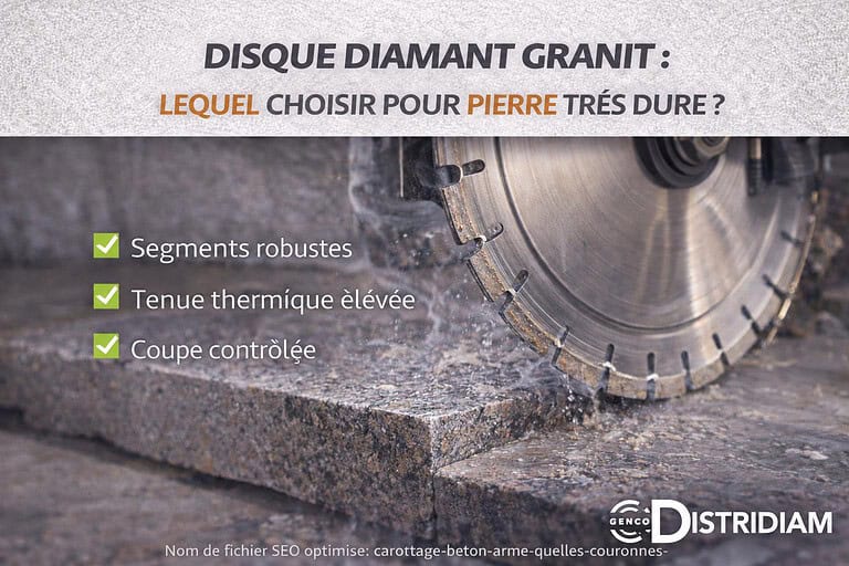 Disque diamant granit : lequel choisir pour pierre très dure ? – DISTRIDIAM