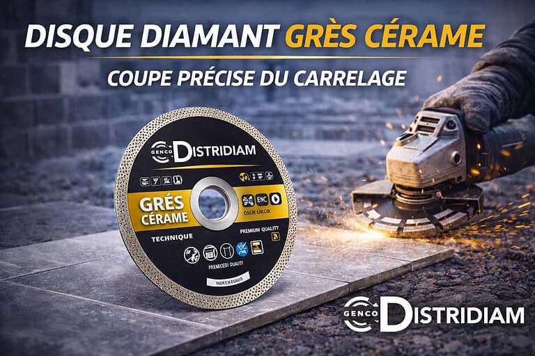 Disque diamant grès cérame : la solution pour une coupe nette du carrelage – DISTRIDIAM