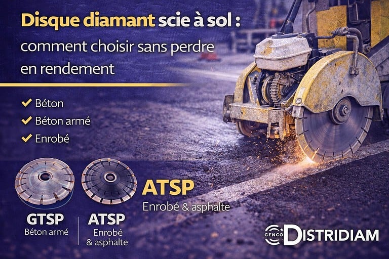 Disque diamant scie à sol : comment choisir sans perdre en rendement – DISTRIDIAM