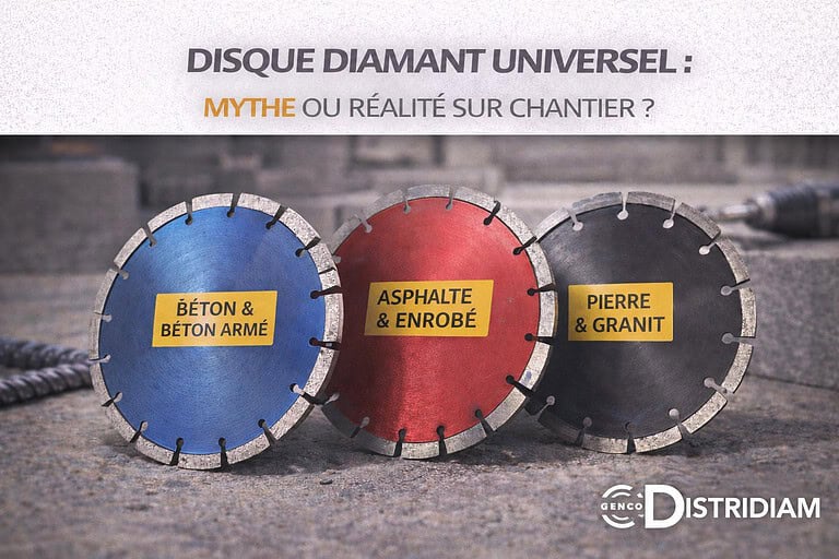 Disque diamant universel : mythe ou réalité sur chantier ? – DISTRIDIAM