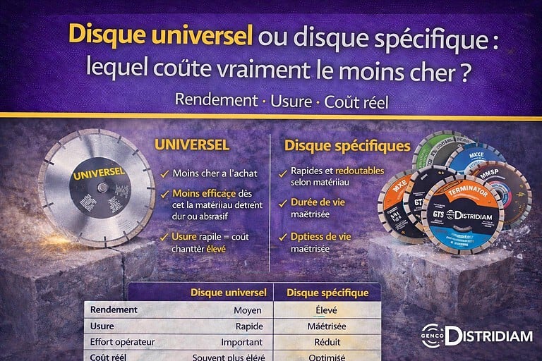 Disque universel ou disque spécifique : lequel coûte vraiment le moins cher ? – DISTRIDIAM