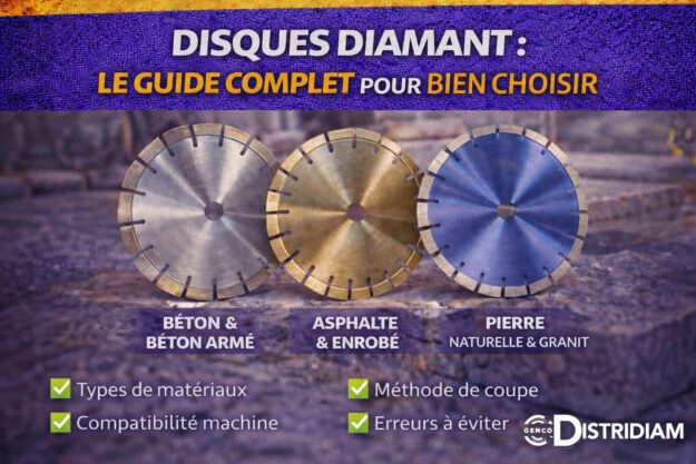 Disques diamant : le guide complet pour bien choisir – DISTRIDIAM