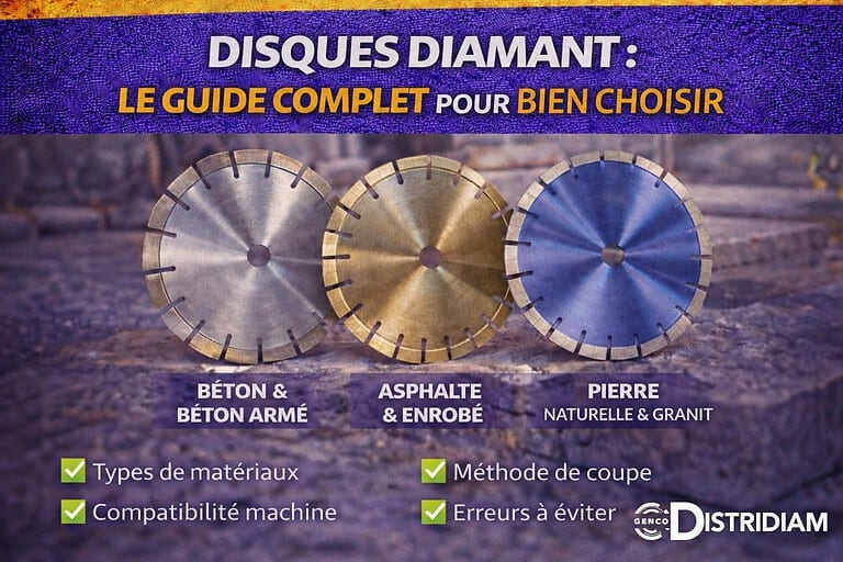 Disques diamant : le guide complet pour bien choisir – DISTRIDIAM