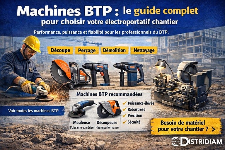 Machines BTP : le guide complet pour choisir votre électroportatif chantier – DISTRIDIAM
