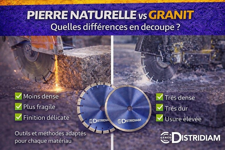 Pierre naturelle vs granit : quelles différences en découpe ? – DISTRIDIAM