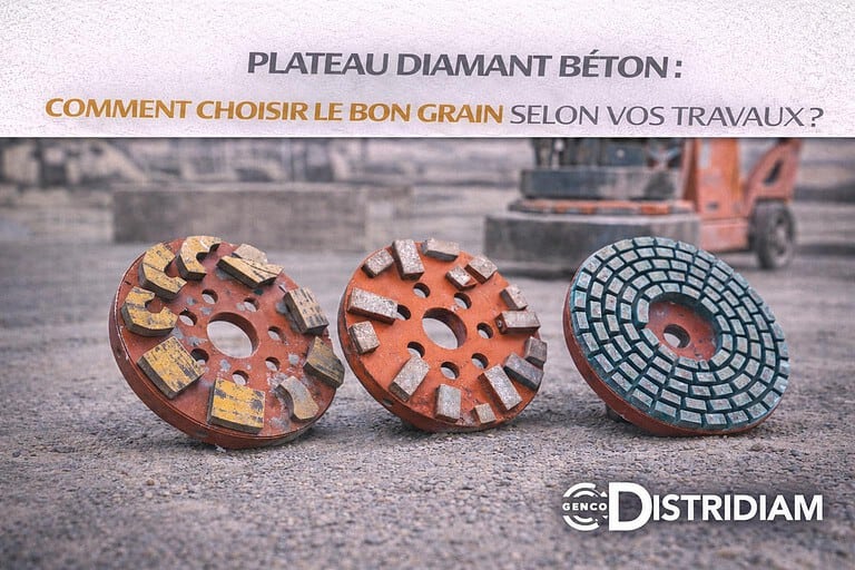 Plateau diamant béton : comment choisir le bon grain selon vos travaux ? – DISTRIDIAM