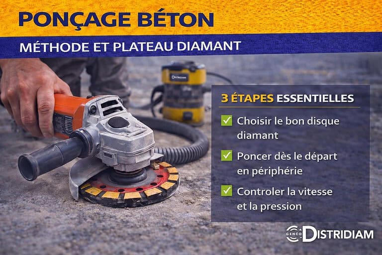 Ponçage and surfaçage béton : méthode et choix du plateau diamant – DISTRIDIAM