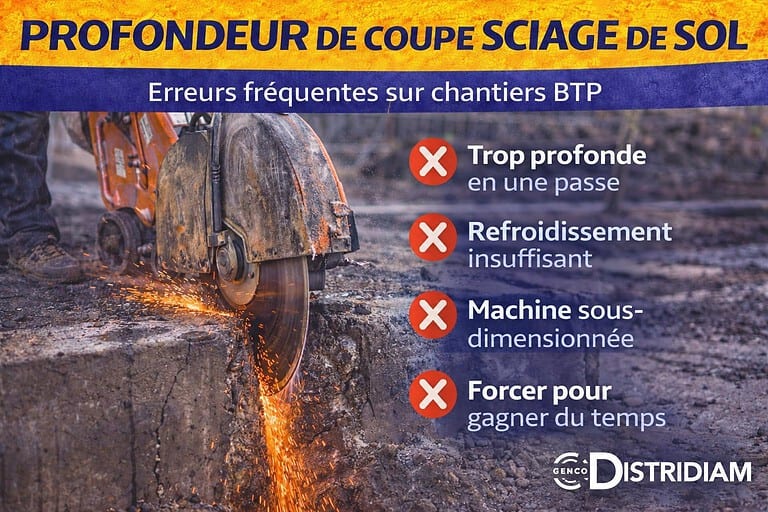 Profondeur de coupe en sciage de sol : erreurs à éviter – DISTRIDIAM