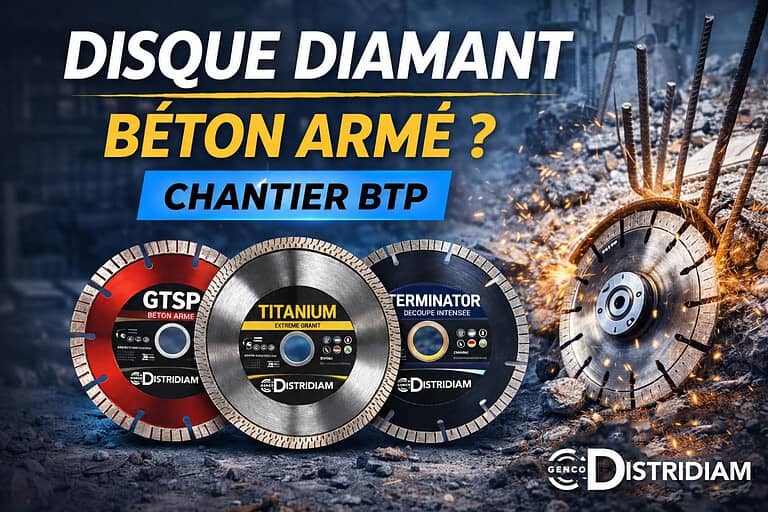 Quel disque diamant choisir pour couper du béton armé ? (Guide chantier) – DISTRIDIAM