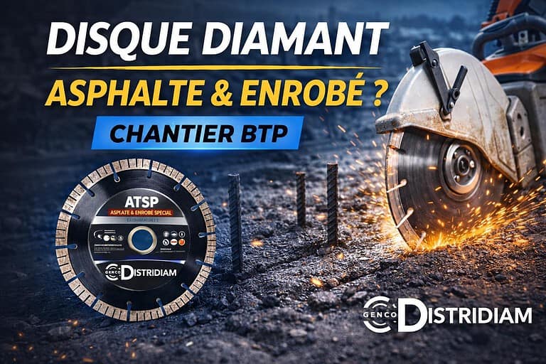 Quel disque diamant pour couper de l’asphalte et de l’enrobé ? – DISTRIDIAM