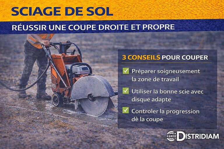Sciage de sol : 7 points pour une coupe droite, rapide et propre – DISTRIDIAM