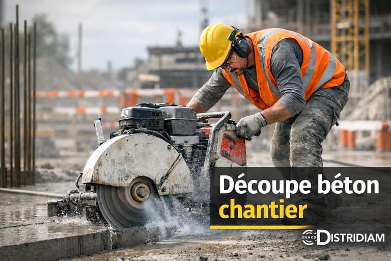 Scie à sol sur chantier : les erreurs qui ralentissent la coupe en 2026 – DISTRIDIAM
