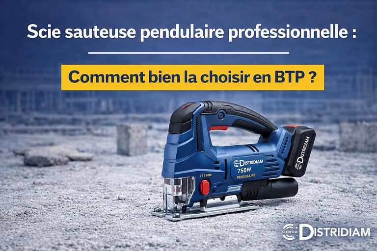 Scie sauteuse pendulaire professionnelle : comment bien la choisir en BTP ? – DISTRIDIAM